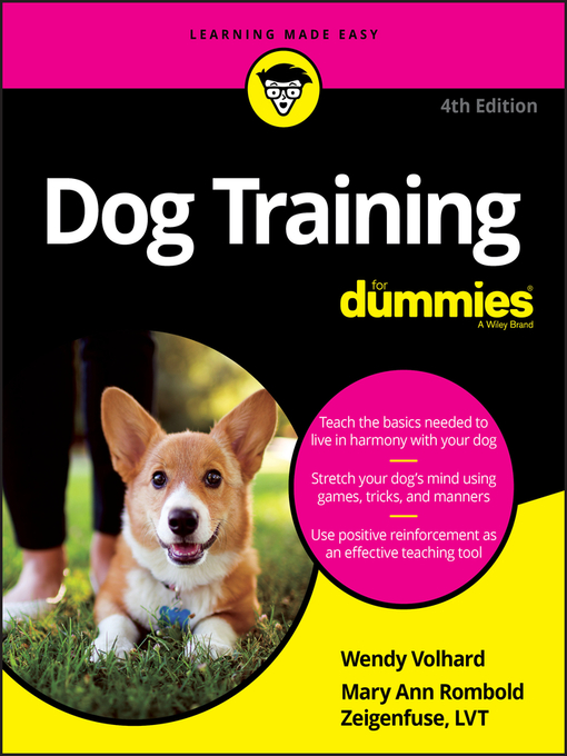 Title details for Dog Training For Dummies by Wendy Volhard - Wait list